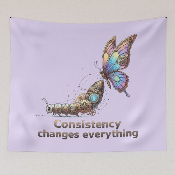 Item preview, Consistency Changes Everything Steampunk Butterfly designed and sold by Exquisite Design Studio „Paculówka”.