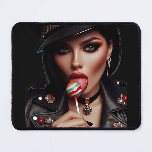 Item preview, Glam Rock Girl Licking Candy designed and sold by Voodoo Store Paranormal Collections.