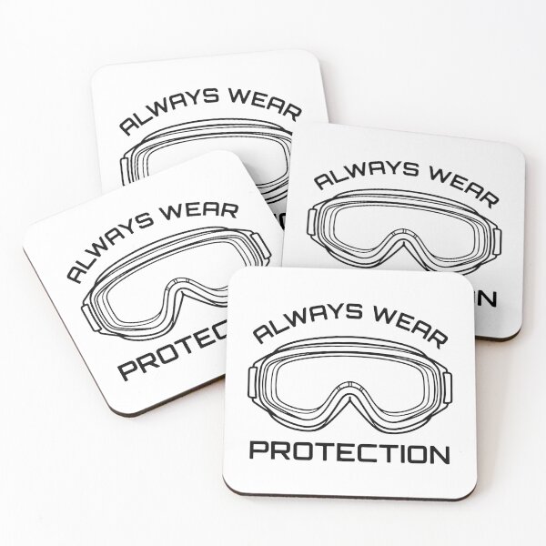 Item preview, Always Wear Protection - Safety Goggles Eye Protection designed and sold by raedattia.