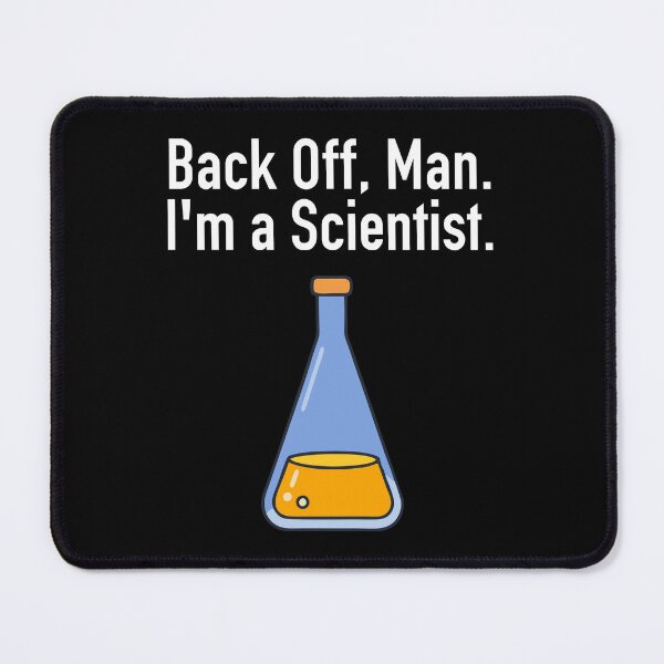 Item preview, Back Off Man I'm A Scientist - Funny Science Pun Jokes designed and sold by asyanavirgifa.