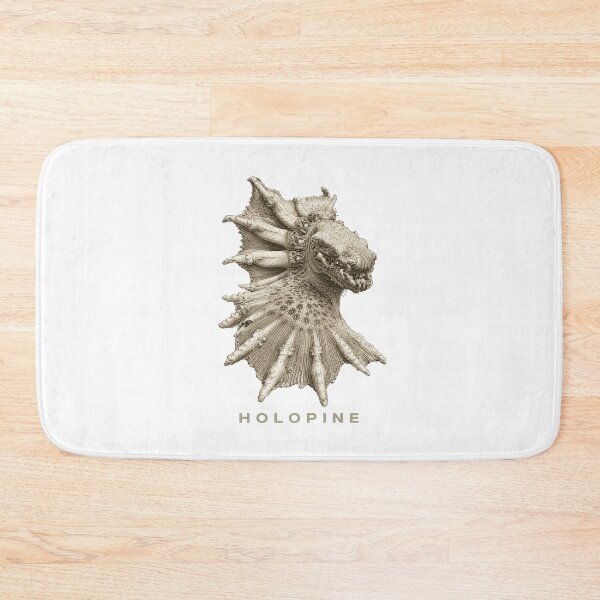 Item preview, Alien Scientific Illustration – Frilled Apex Predator designed and sold by Cosmic Wildlife.
