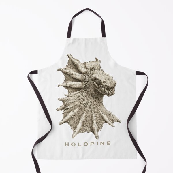 Item preview, Alien Scientific Illustration – Frilled Apex Predator designed and sold by Cosmic Wildlife.