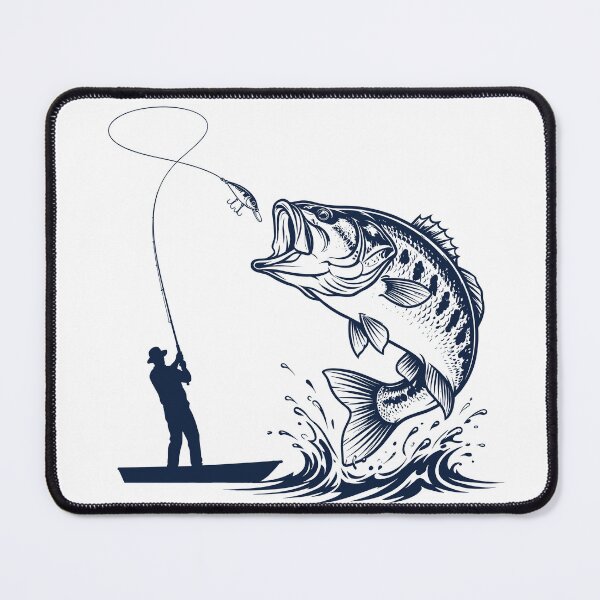 Item preview, Black Bass Fishing designed and sold by Sweetvoilet.