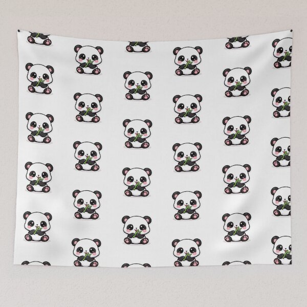 Item preview, Kawaii Panda Sticker Cute Bear Planner Decal Aesthetic Art designed and sold by yanejoy.