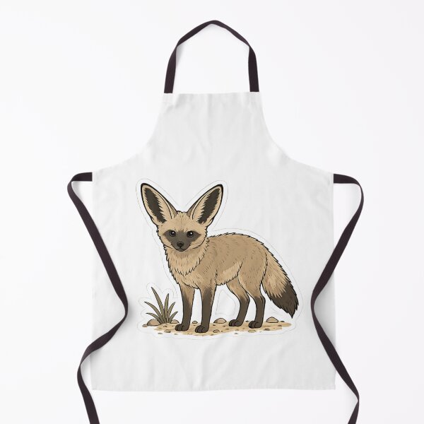 Item preview, Listening. Bat-Eared Fox Meme | Deadpan Animal Sticker Design designed and sold by BabyStark.