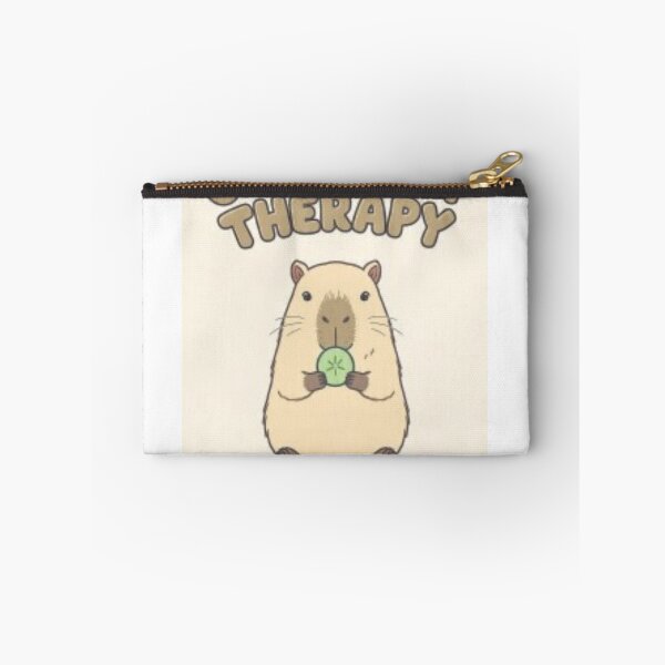 Item preview, Capybara Therapy – No Judgment, Just Vibes | Cute Capybara Animal Lover T-Shirt | Kawaii Relaxation Design designed and sold by CKADigital.