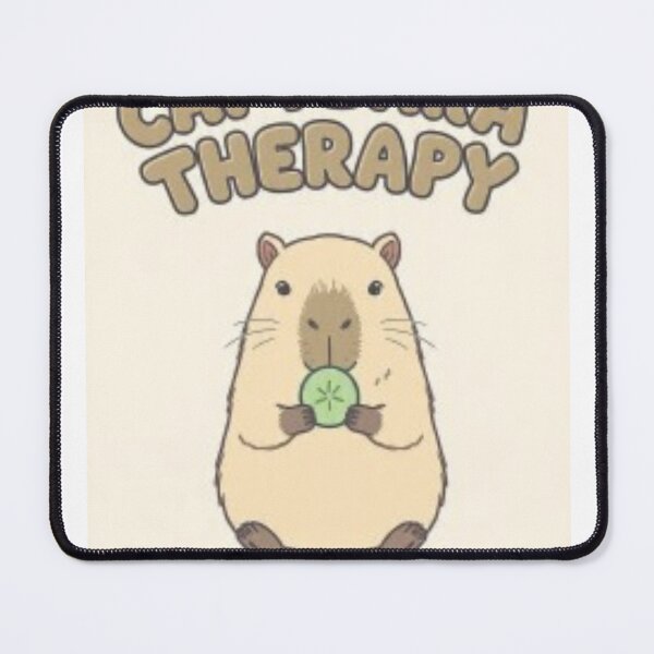 Item preview, Capybara Therapy – No Judgment, Just Vibes | Cute Capybara Animal Lover T-Shirt | Kawaii Relaxation Design designed and sold by CKADigital.