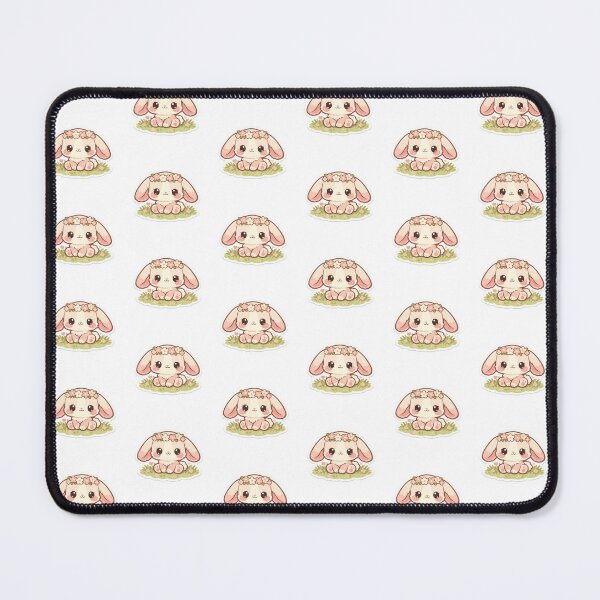 Item preview, Kawaii Bunny Sticker Cute Rabbit Planner Decal Easter Aesthetic designed and sold by yanejoy.