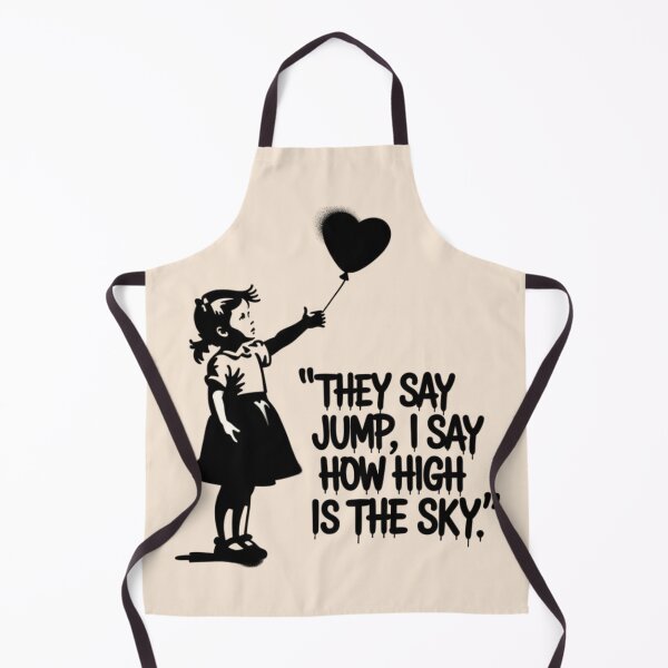 Item preview, BANKSY - THEY SAY JUMP, I SAY HOW HIGH IS THE SKY designed and sold by 123ks.