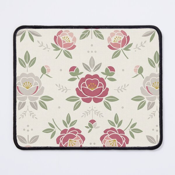 Item preview, Elegant Vintage Style Peony Floral Pattern designed and sold by Apex_Visuals.