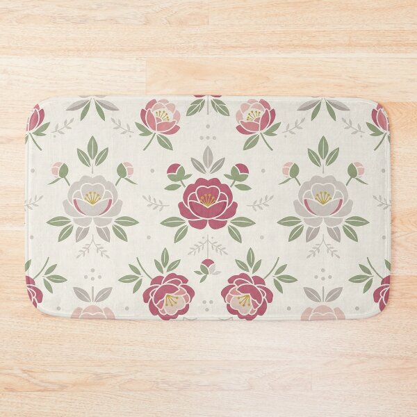 Item preview, Elegant Vintage Style Peony Floral Pattern designed and sold by Apex_Visuals.