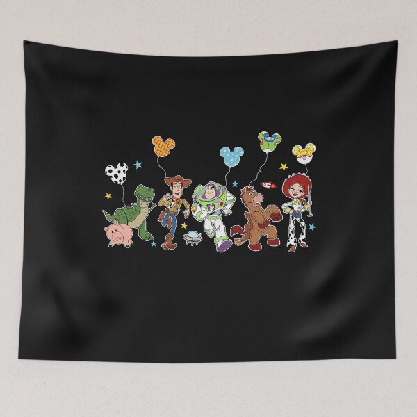 Item preview, Cartoon Cowboy Space Adventure Balloons Shirt designed and sold by Surt-Tust.