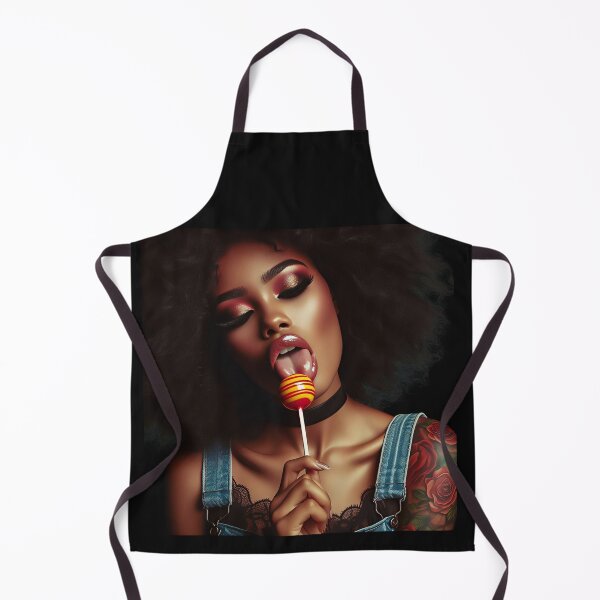 Item preview, Denim Rose Girl Licking Lollipop designed and sold by Voodoo Store Paranormal Collections.