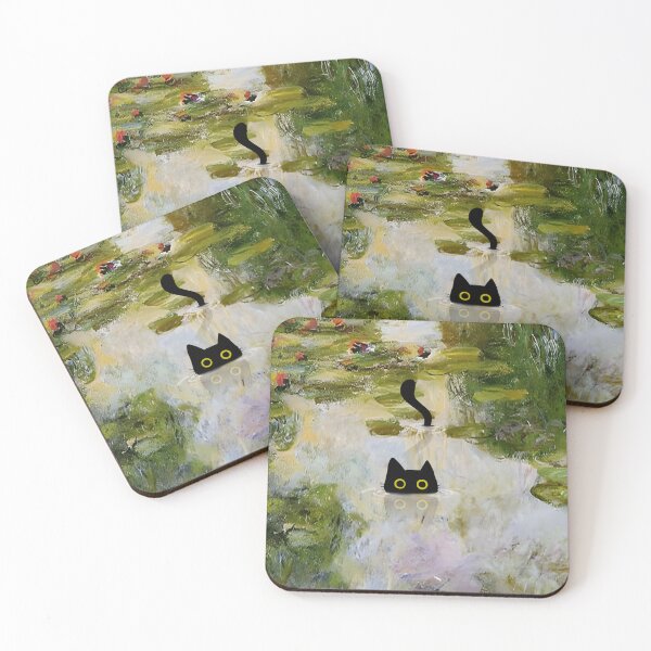 Item preview, cat monet designed and sold by PurrfectHome.