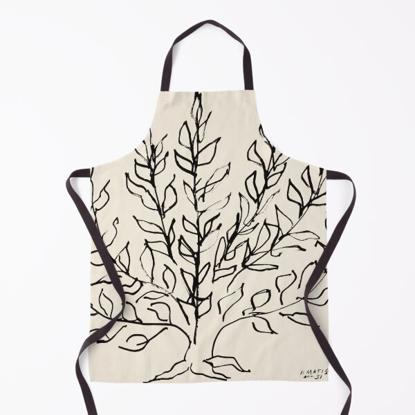 Item preview, Black Ink Leafy Shrub Line Drawing designed and sold by artofuniverse.