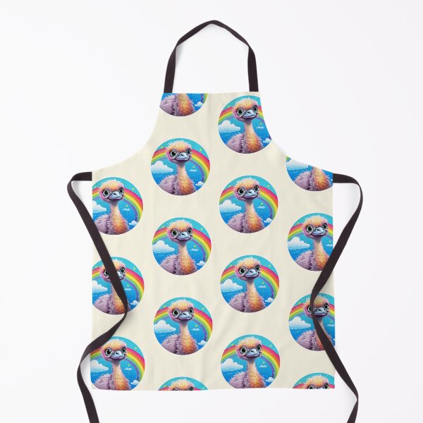 Item preview, Funny Ostrich Colorful Rainbow Cute Boys Girls Kids designed and sold by rafaeltto.