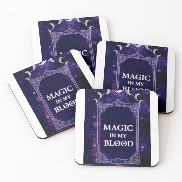 Item preview, Magic in My Blood – Celestial Moon Gothic Mystic T-Shirt | Witchy Cosmic Aesthetic Design designed and sold by CKADigital.