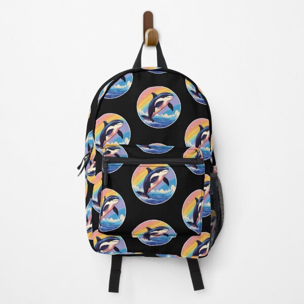 Item preview, Funny Orca Killer Whale Colorful Rainbow Cute Boys Girls Kids designed and sold by rafaeltto.