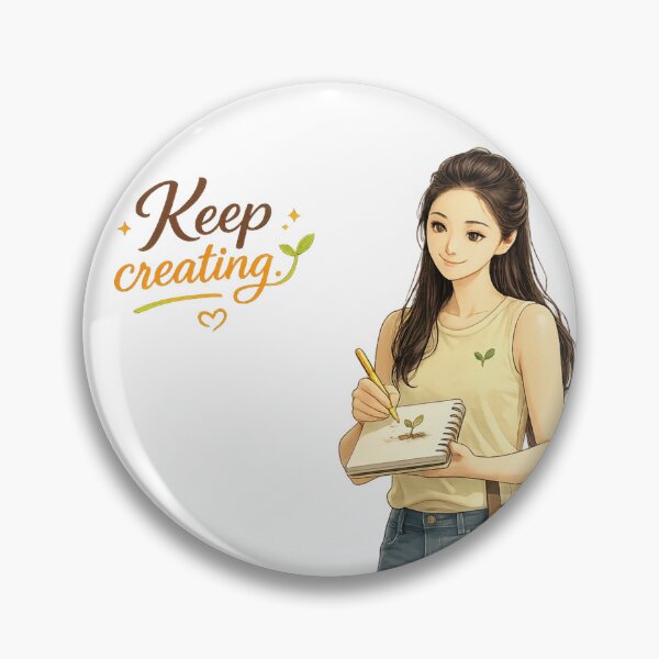 Item preview, Keep Creating designed and sold by Happyfreedom.