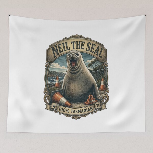 Item preview, Neil The Seal designed and sold by QliumoPery.