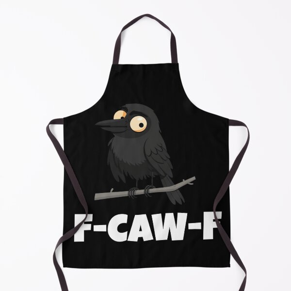 Item preview, F-Caw-F Funny Crow Shirt - Sarcastic Black Bird Meme T-Shirt - Witty Raven Pun Gag Gift designed and sold by VectorForge.