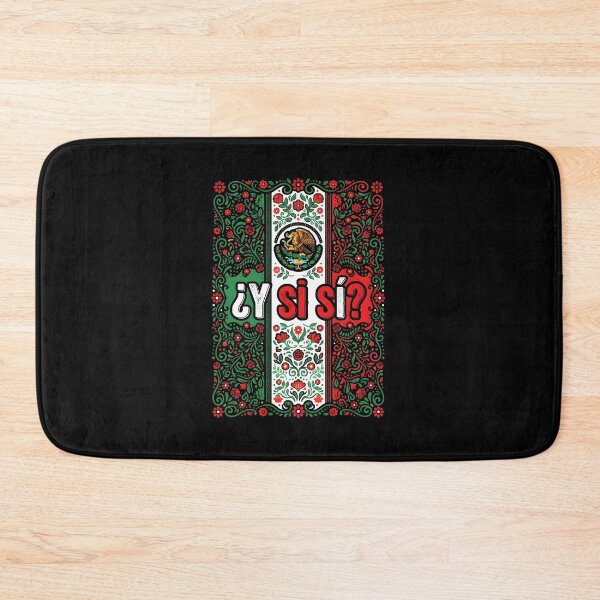 Item preview, Y Si Si? Mexico Soccer Fan Boho Floral Graphic designed and sold by DarylPope.