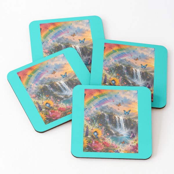 Item preview, Waterfalls Splash designed and sold by Groovy Day's Revival Studio.