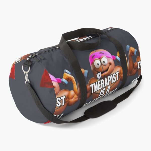 Item preview, My Therapist Is A Basketball Funny Gym Workout Muscle Basketball Tshirt designed and sold by BodaZZ.