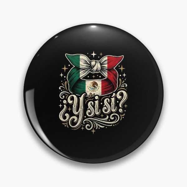 Item preview, Y Si Si Mexican Bandana What If Yes Spanish Patriotic Mexico Pride designed and sold by DarylPope.