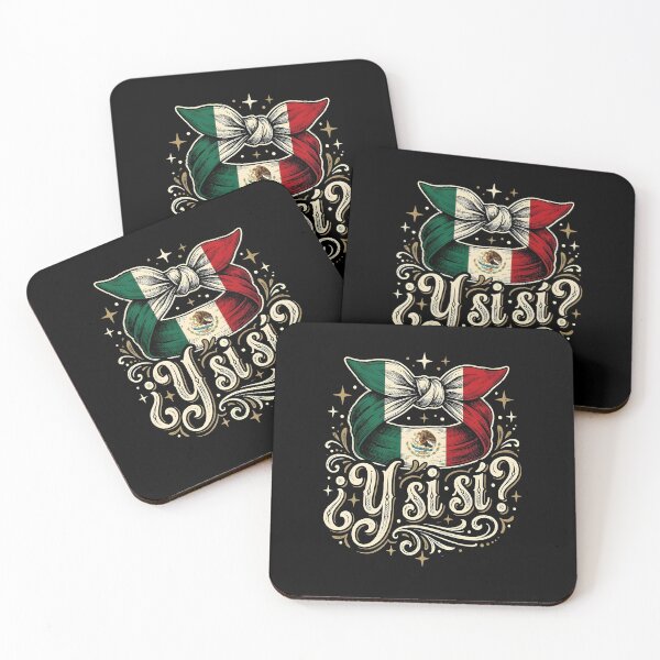 Item preview, Y Si Si Mexican Bandana What If Yes Spanish Patriotic Mexico Pride designed and sold by DarylPope.