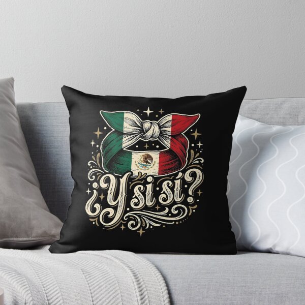 Item preview, Y Si Si Mexican Bandana What If Yes Spanish Patriotic Mexico Pride designed and sold by DarylPope.