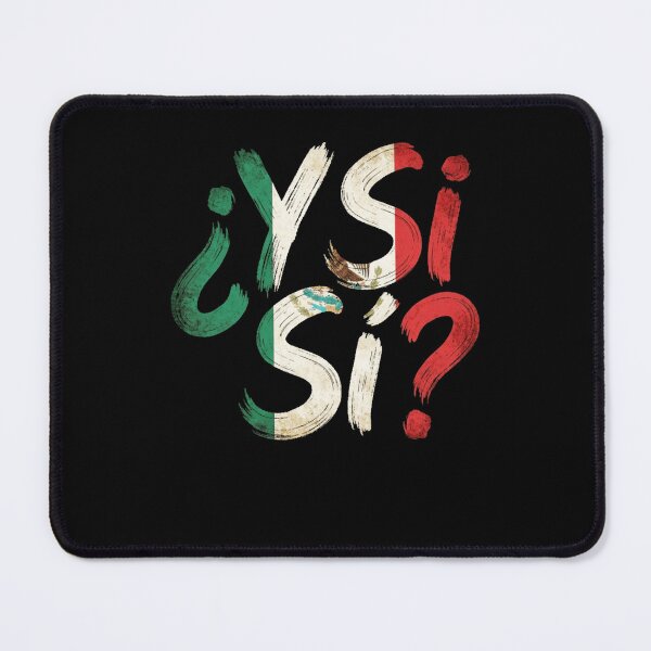Item preview, Y Si Si? What If Yes Spanish Mexico Soccer Brush Stroke Graphic designed and sold by DarylPope.