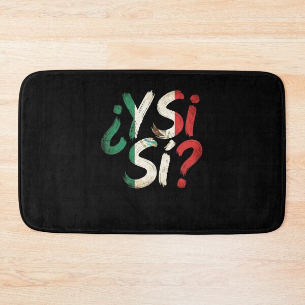 Item preview, Y Si Si? What If Yes Spanish Mexico Soccer Brush Stroke Graphic designed and sold by DarylPope.