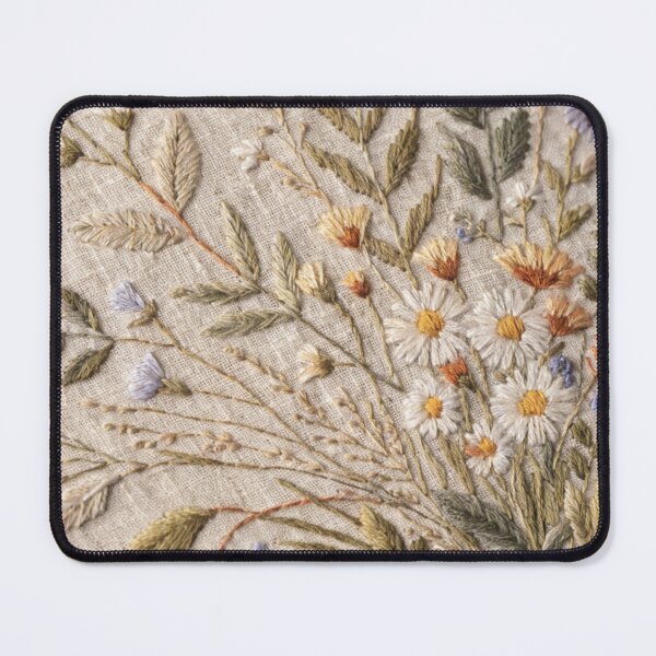 Item preview, Imafe of  flat 2D embroidery design featuring floral motifs designed and sold by Galart58.