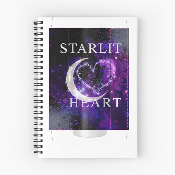 Item preview, Starlit Heart Celestial Moon Graphic T-Shirt | Cosmic Love Aesthetic | Galaxy Gothic Fantasy Apparel | Mystical Night Sky Design designed and sold by CKADigital.