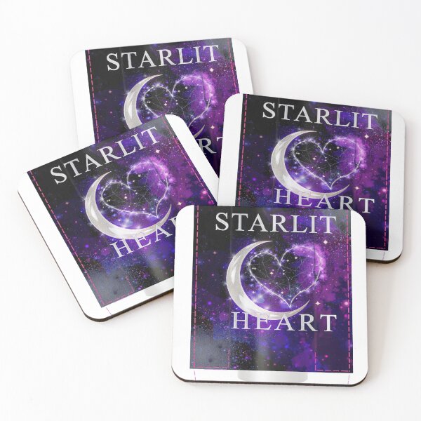 Item preview, Starlit Heart Celestial Moon Graphic T-Shirt | Cosmic Love Aesthetic | Galaxy Gothic Fantasy Apparel | Mystical Night Sky Design designed and sold by CKADigital.