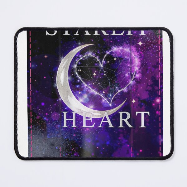 Item preview, Starlit Heart Celestial Moon Graphic T-Shirt | Cosmic Love Aesthetic | Galaxy Gothic Fantasy Apparel | Mystical Night Sky Design designed and sold by CKADigital.