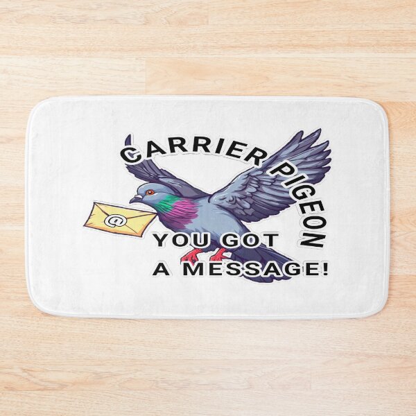 Item preview, Funny CARRIER PIGEON - YOU GOT A MESSAGE! designed and sold by Giulivo Store Graphic.