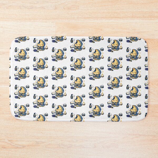 Item preview, Kawaii Night Routine Cozy Moon Bedtime Planner Sticker designed and sold by yanejoy.