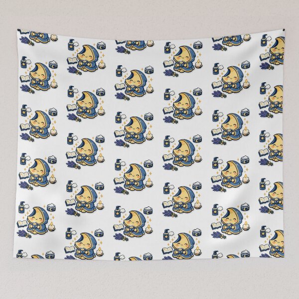 Item preview, Kawaii Night Routine Cozy Moon Bedtime Planner Sticker designed and sold by yanejoy.