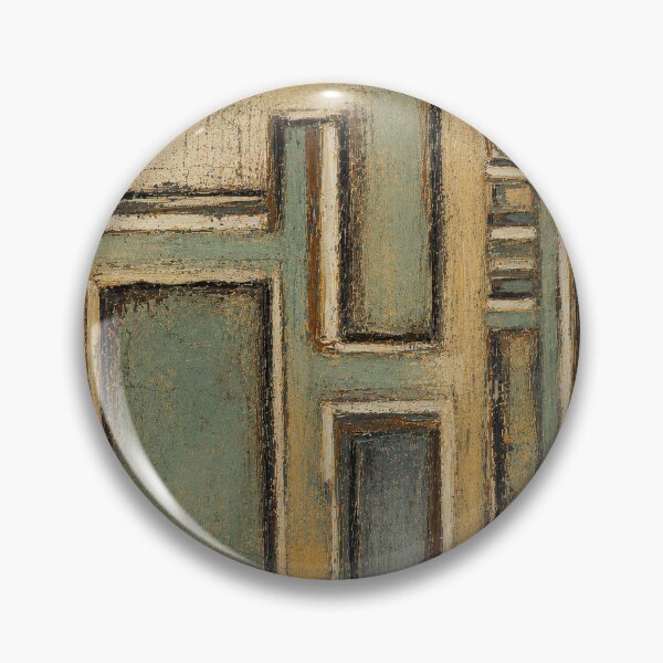 Item preview, Abstract geometric composition with a blue-green and beige wood effect designed and sold by Ingorgia Studio.