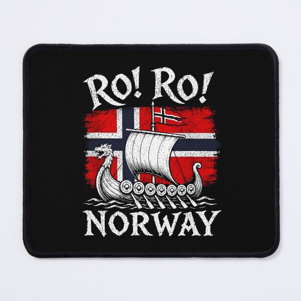 Item preview, Ro! Ro! Norway Viking Ship Norway Soccer Fan Graphic designed and sold by DarylPope.
