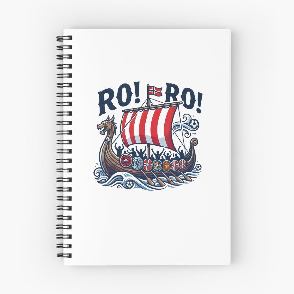 Item preview, Ro! Ro! Norway Viking Longship Norway Soccer Fan designed and sold by DarylPope.