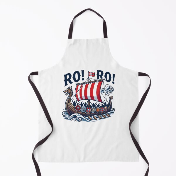 Item preview, Ro! Ro! Norway Viking Longship Norway Soccer Fan designed and sold by DarylPope.