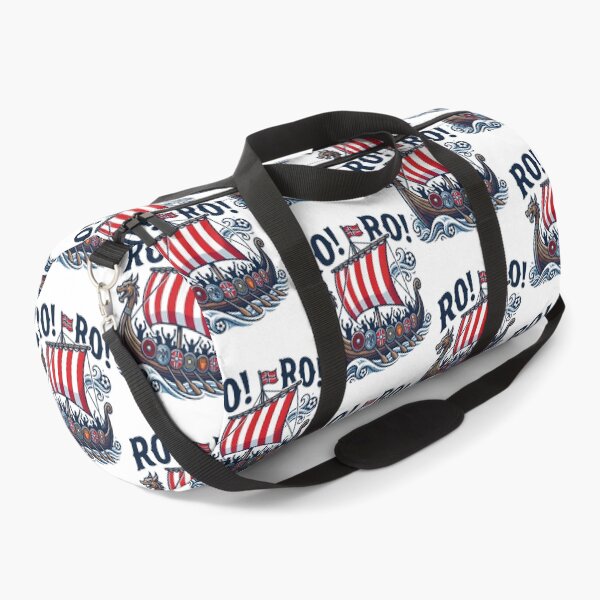 Item preview, Ro! Ro! Norway Viking Longship Norway Soccer Fan designed and sold by DarylPope.