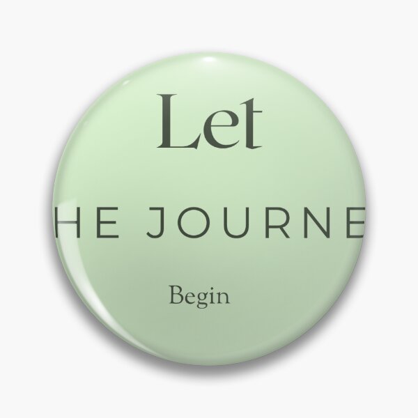 Item preview, Minimalist Motivational Let's Begin Quote Design designed and sold by Yathvikastyles.