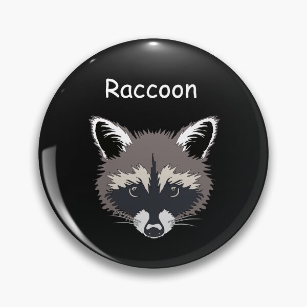 Item preview, Raccoon - Cute Raccoon Face designed and sold by katiecorners.