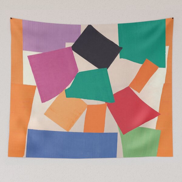 Item preview, Colorful Abstract Cut Out Shapes designed and sold by artofuniverse.