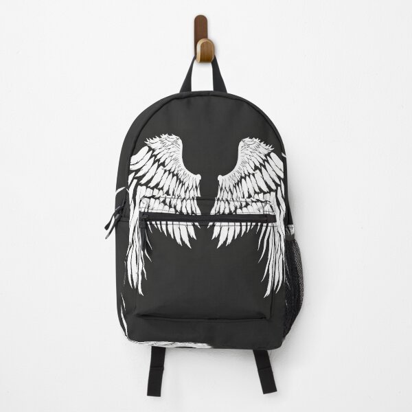 Item preview, Angel Wings Minimalist Design – White Feather Wings Gothic Aesthetic Graphic for Apparel & Sticker designed and sold by Windy-market.