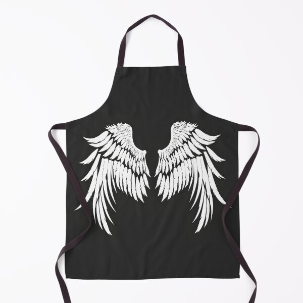 Item preview, Angel Wings Minimalist Design – White Feather Wings Gothic Aesthetic Graphic for Apparel & Sticker designed and sold by Windy-market.